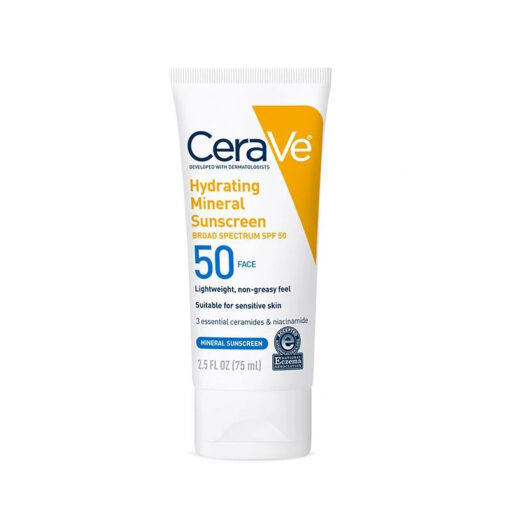 CeraVe Hydrating Sunscreen SPF 50 Face Lotion