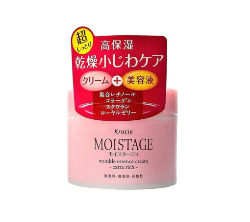 Kracie Moistage Wrinkle Essence Cream Extra Rich 100g