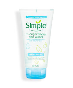simple micellar facial gel wash