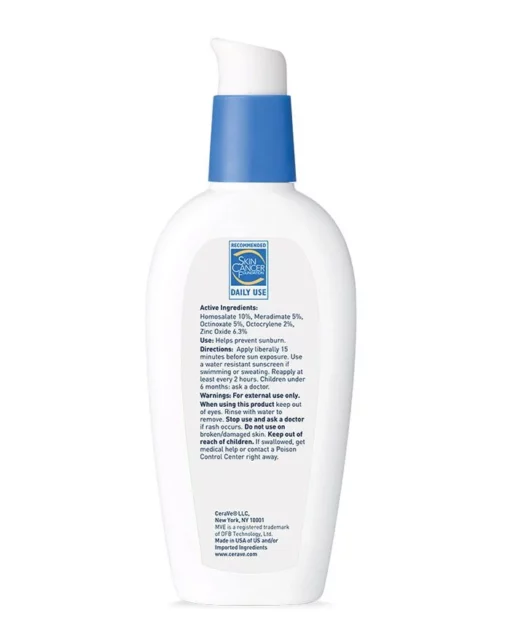 CeraVe AM Facial Moisturizing Lotion with Sunscreen - Image 2