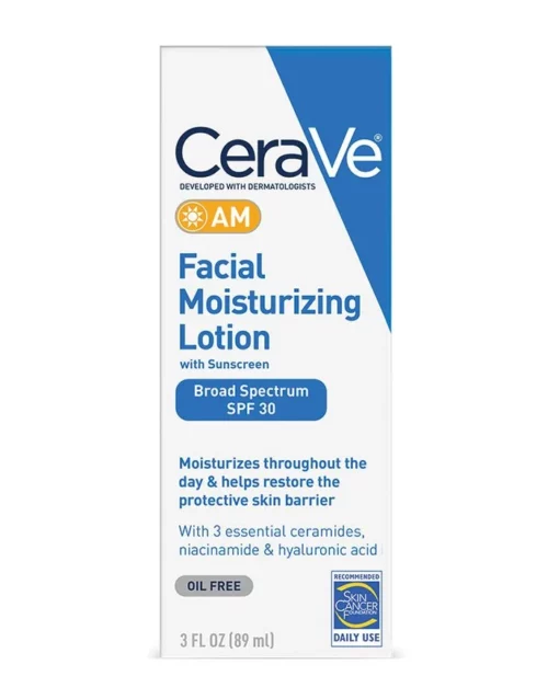 CeraVe AM Facial Moisturizing Lotion with Sunscreen - Image 3