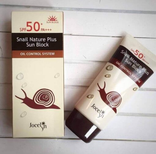 Snail Natural Plus Sun Block SPF 50 PA +++ (70ml) - Image 3