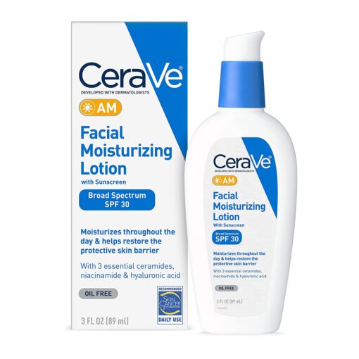 CeraVe AM Facial Moisturizing Lotion with Sunscreen - Image 4