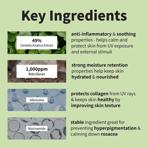 iUNIK Centella Calming Daily Sunscreen - Image 5