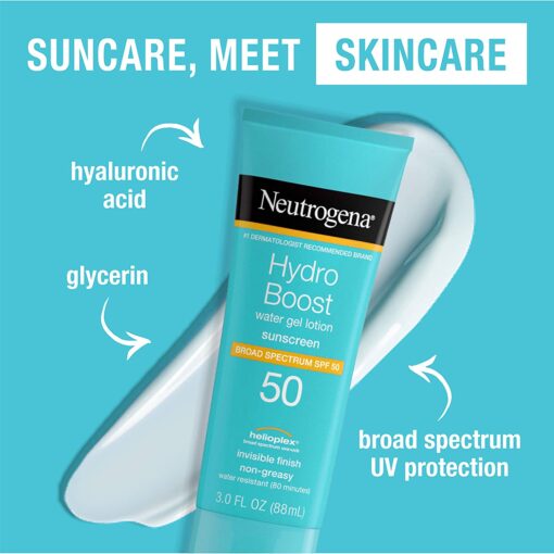 Neutrogena Hydro Boost Water Gel Lotion Sunscreen SPF 50 - Image 5