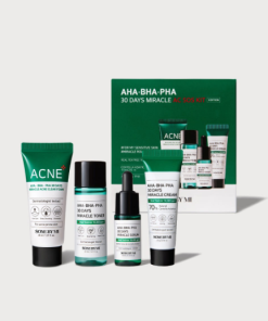 Some By Mi Aha, Bha, Pha 30 Days Miracle AC SOS Kit – 4pcs