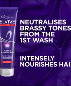 Loreal Paris Elvive Colour Protect Anti Brassiness Purple Conditioner1