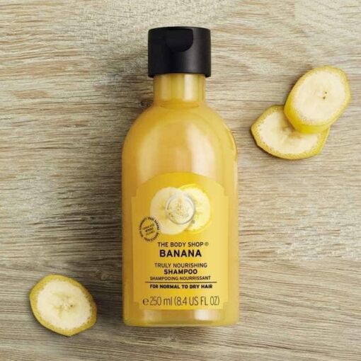 The Body Shop Banana Truly Nourishing Shampoo 250ml - Image 2