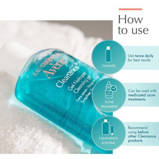 Avene Cleanance Cleansing Gel (100ml) - Image 2