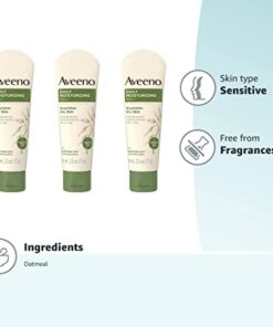 Aveeno Daily Moisturizing Lotion With Soothing Oat Rich Emollients.