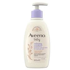 Aveeno Baby Calming Comfort Bedtime Bath & Wash (300ml)