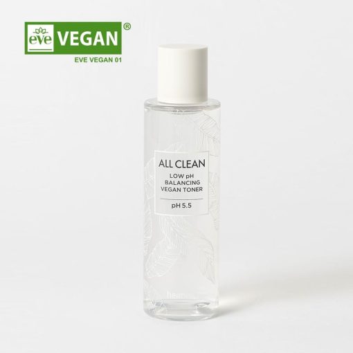 HEIMISH ALL CLEAN LOW PH BALANCING VEGAN TONER 150ML