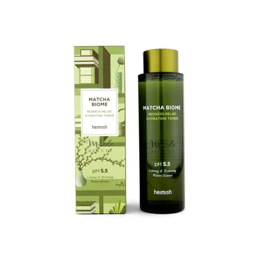 HEIMISH MATCHA BIOME REDNESS RELIEF HYDRATING TONER 150ML - Image 3