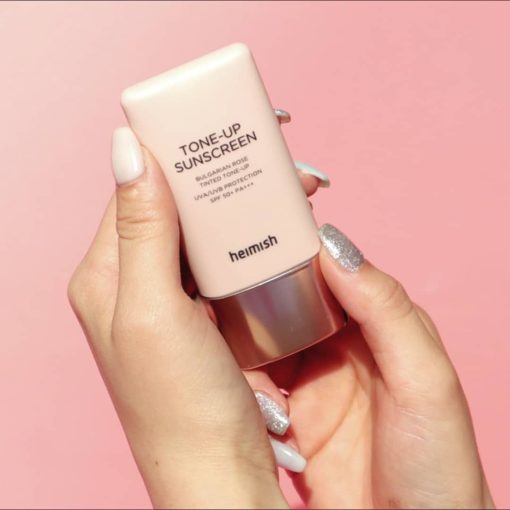 HEIMISH BULGARIAN ROSE TINTED TONE-UP SUNSCREEN 30ML SPF50+ PA+++ - Image 2