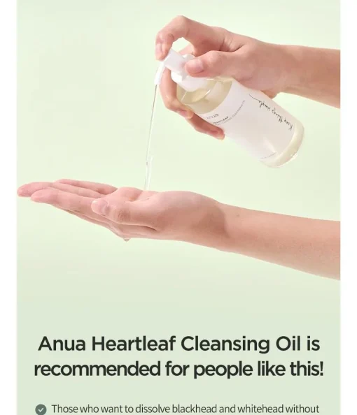 ANUA HEARTLEAF PORE CONTROL CLEANSING OIL - Image 4