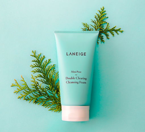 LANEIGE MINI PORE DOUBLE CLEARING CLEANSING FOAM 150 ML