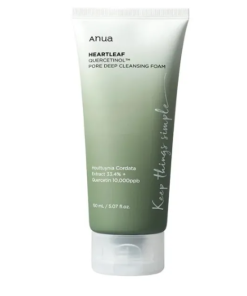 Anua Heartleaf Quercetinol Pore Deep Cleansing Foam 150ml