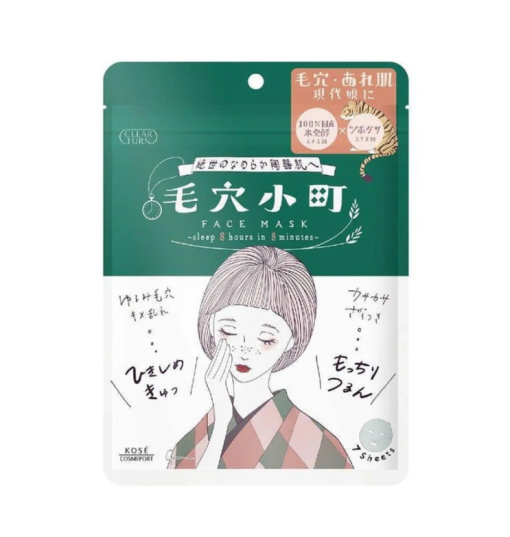 KOSE Clear Turn Pore Komachi sheet Mask Face mask