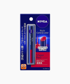Nivea rich care and coloring lip sheer Red spf 20
