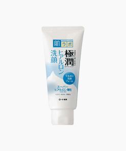 Rohto HadaLabo Gokujyun | Face Cleansing Foam | Super Hyaluronic Acid & Suction Type Hyaluronic Acid | 100g