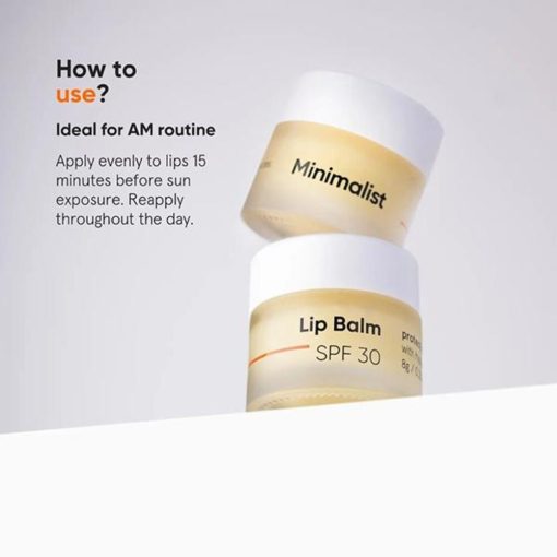 Minimalist Lip Balm SPF30