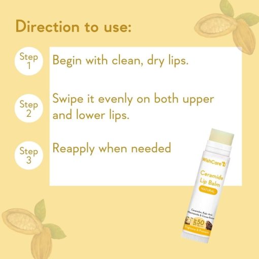 Wishcare Ceramide Lip Balm - Natural (5g) - Image 5