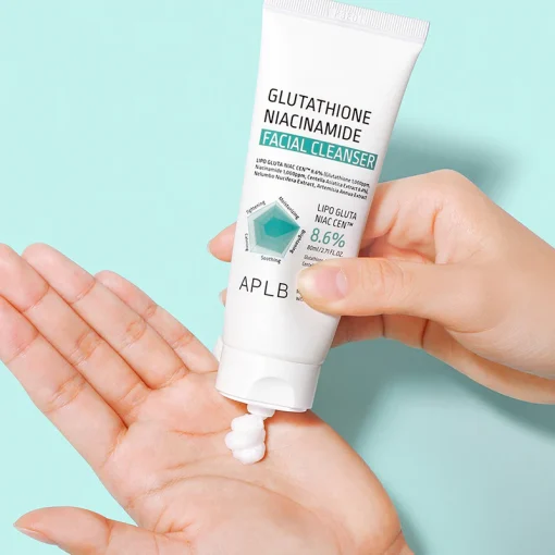 APLB Glutathione Niacinamide Facial Cleanser 80 mL - Image 4