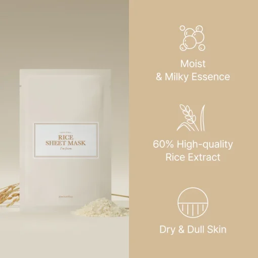 I'm From Rice Sheet Mask - Image 2