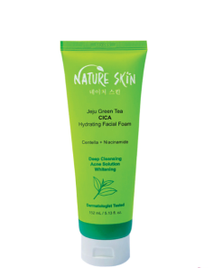 Nature Skin Jeju Green Tea CICA Hydrating Facial Foam 152 mL