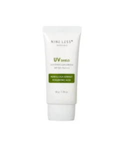 NINE LESS Essentials UV Shield Soothing Sun Cream SPF 50+ PA++++ 50g