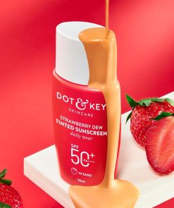 Dot & Key Strawberry Dew Tinted Sunscreen - SAND SPF50+ PA++++ (50ml)
