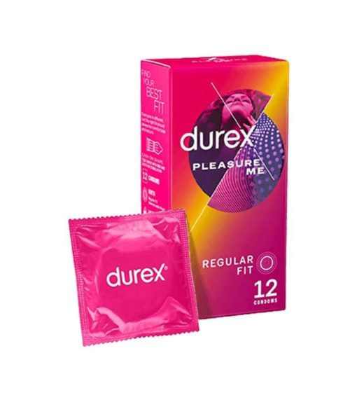 Durex Pleasure me Condoms (12 Pcs)