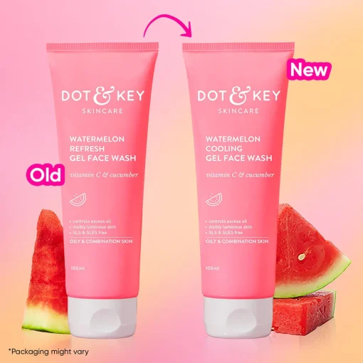 Dot & Key Watermelon Cooling Gel Face Wash (100ml)