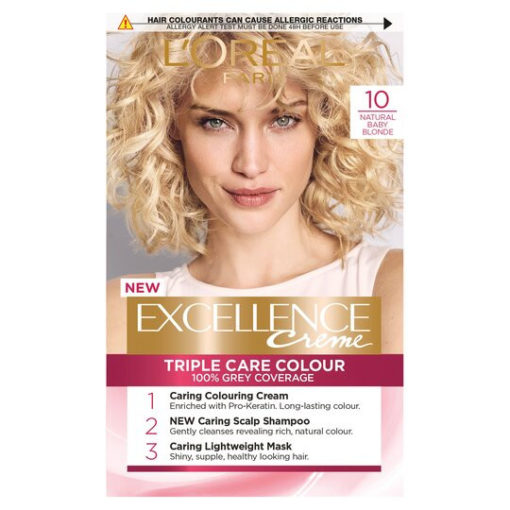 L'oreal Paris Excellence Creme Hair Colour 10 - Image 1