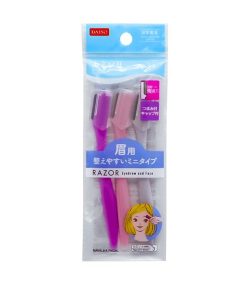 Daiso Razor Eyebrow and Face 3 Pcs
