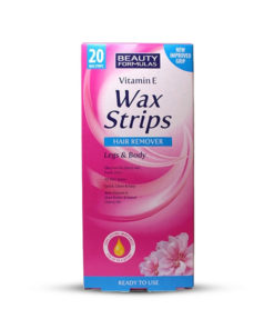Beauty Formulas Vitamin E Wax Strips (20 pcs)