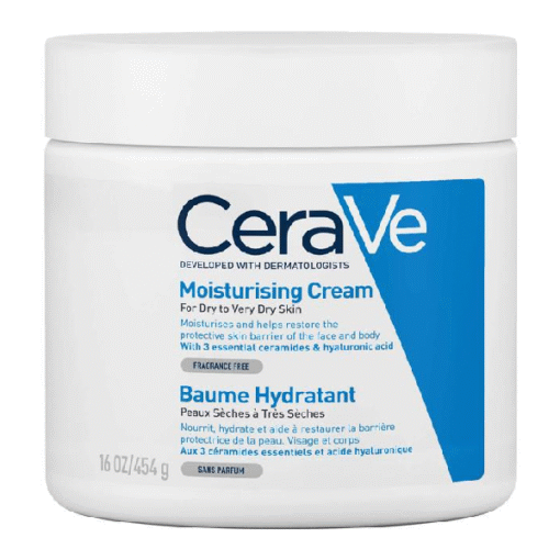 CeraVe Moisturizing Cream 454g UK Version (Dry To Very Dry) - Image 1