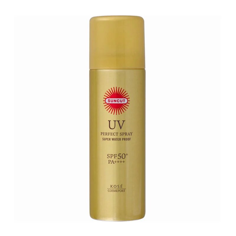 1 KOSE COSMEPORT Suncut Perfect UV Spray Super Water Proof 90g - Image 1