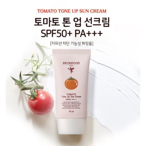 Skinfood Tomato Tone Up Sun Cream - Image 3