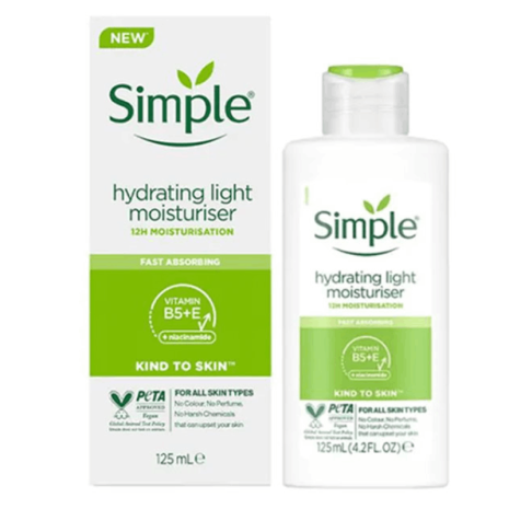 Simple Hydrating Light Moisturiser moisturizer