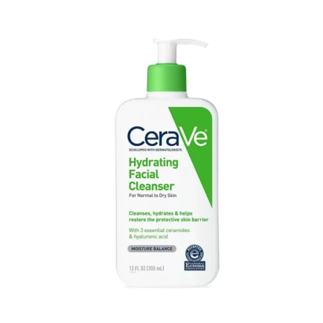 CeraVe Hydrating Facial Cleanser 355ml (USA Version)