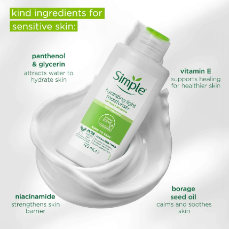 Simple Hydrating Light Moisturiser Simple Hydrating Light Moisturiser moisturizer