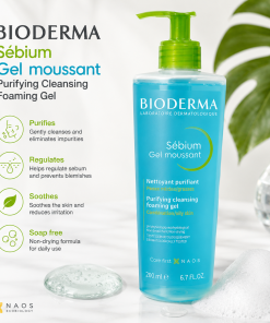 Bioderma Sebium Gel Moussant Purifying Cleansing Foaming Gel