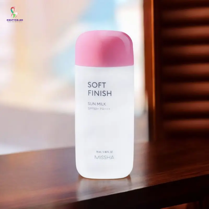 Missha Soft Finish Sun Milk 70ml – SPF50+ PA+++ Missha Soft Finish Sun Milk 70ml – SPF50+ PA+++