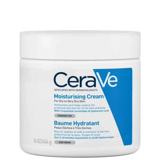CeraVe Moisturizing Cream 340g UK Version (Dry To Very Dry) - Image 1