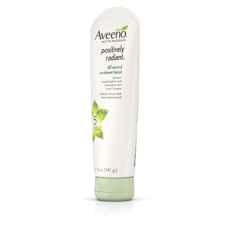 Aveeno Positively Radiant 60 Second In-Shower Facial For Glowing Skin