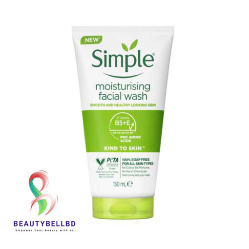 Simple Skin Moisturising Facial Wash (150ml) - Image 1