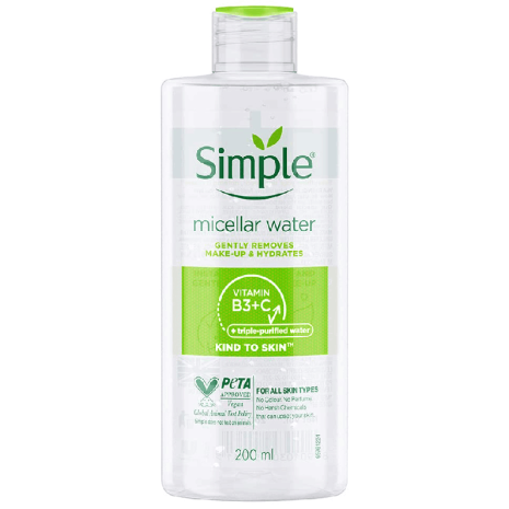 Simple Micellar Cleansing Water Simple Micellar Cleansing Water