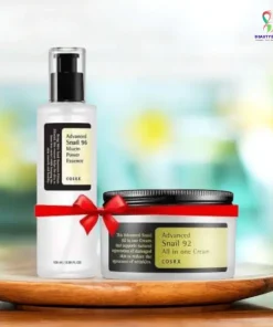 Cosrx Combo Advanced Snail 96 Mucin Power Essence 100ml & Advanced Snail 92 All In One Cream 100gm (2 Items in the set)