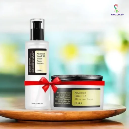 Cosrx Combo Advanced Snail 96 Mucin Power Essence 100ml & Advanced Snail 92 All In One Cream 100gm (2 Items in the set)